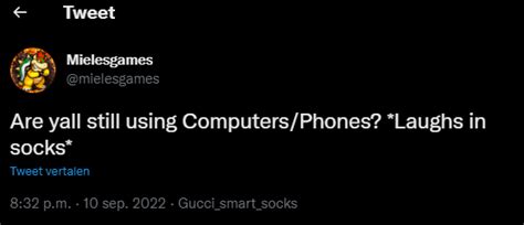 gucci smart socks meme